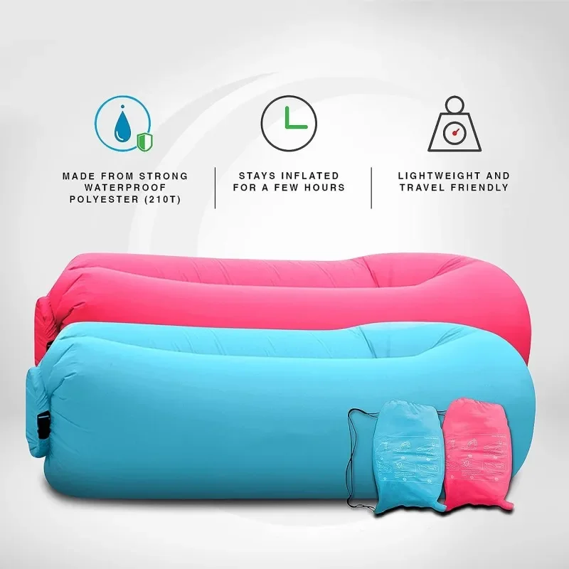 Sofá inflável para camping e c - Outdoor Camping Couch avaliação e preço