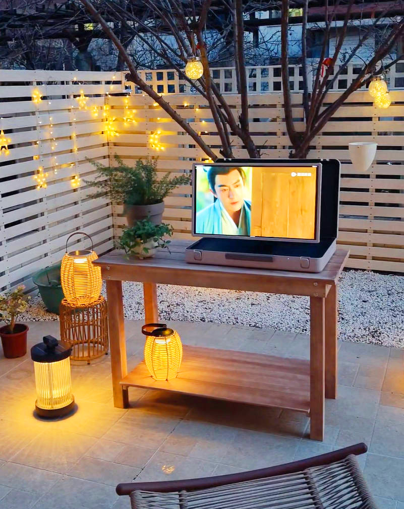 Pasta portátil mala tela de to - Outdoor Camping Tv avaliação e preço