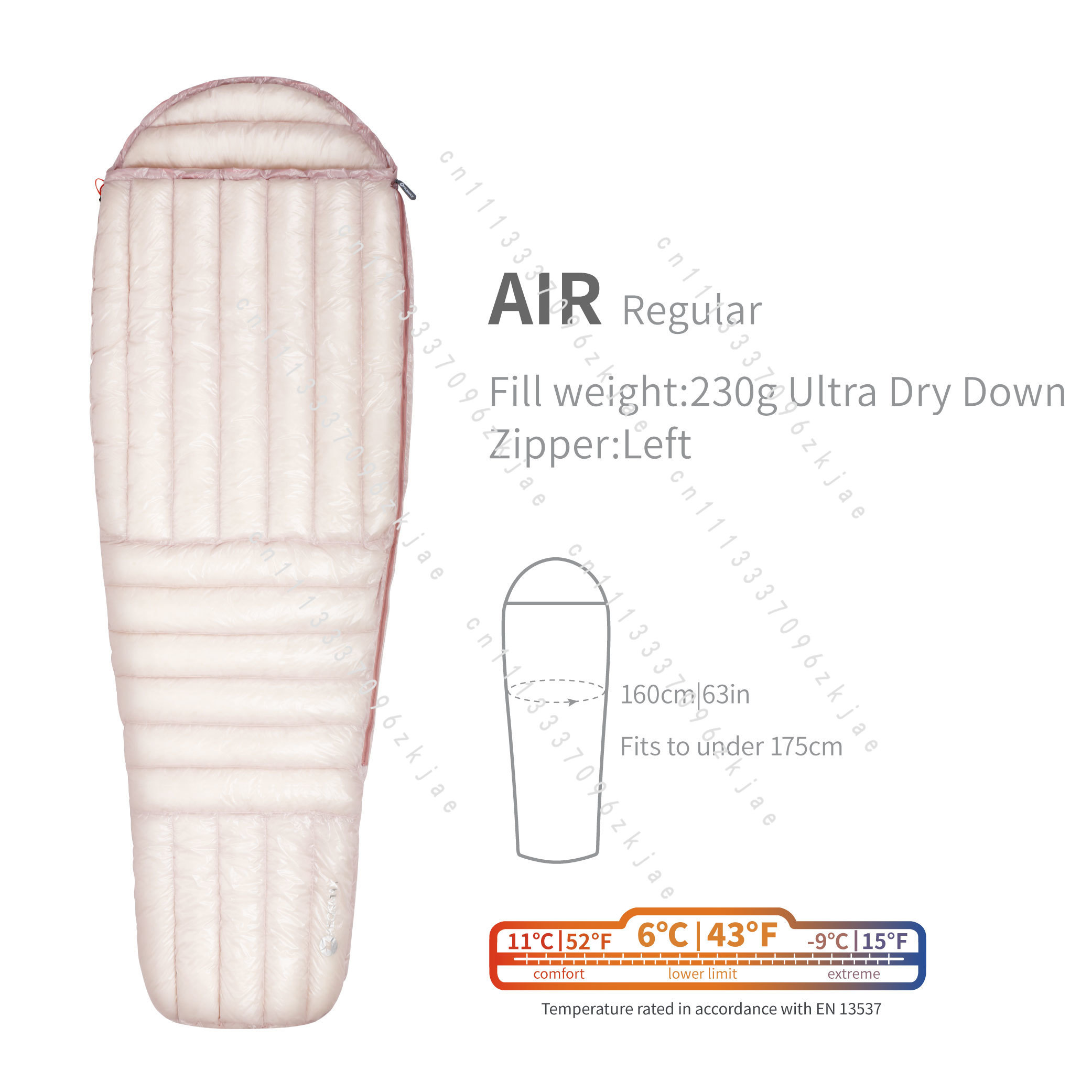 Saco de Dormir Ultra Leve AIR  - Outdoor Camping Sleeping Bag avaliação e preço