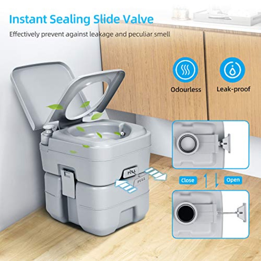 Sanitário Portátil para Campin - Portable Camp Toilet avaliação e preço