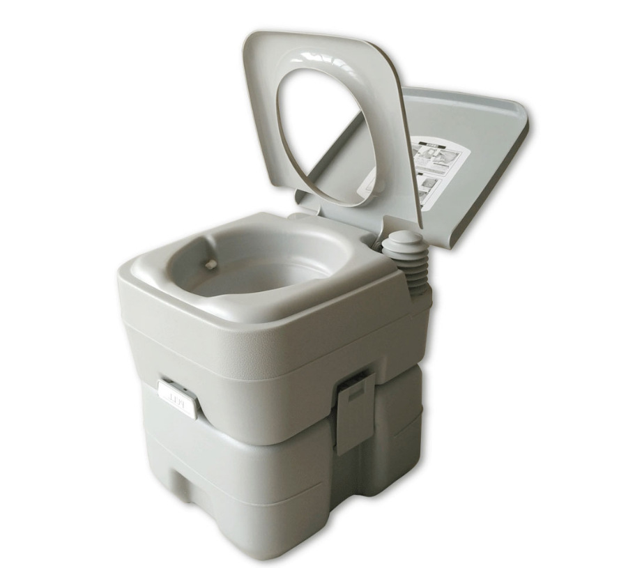 Sanitário Portátil Dobrável de - Portable Camp Toilet avaliação e preço