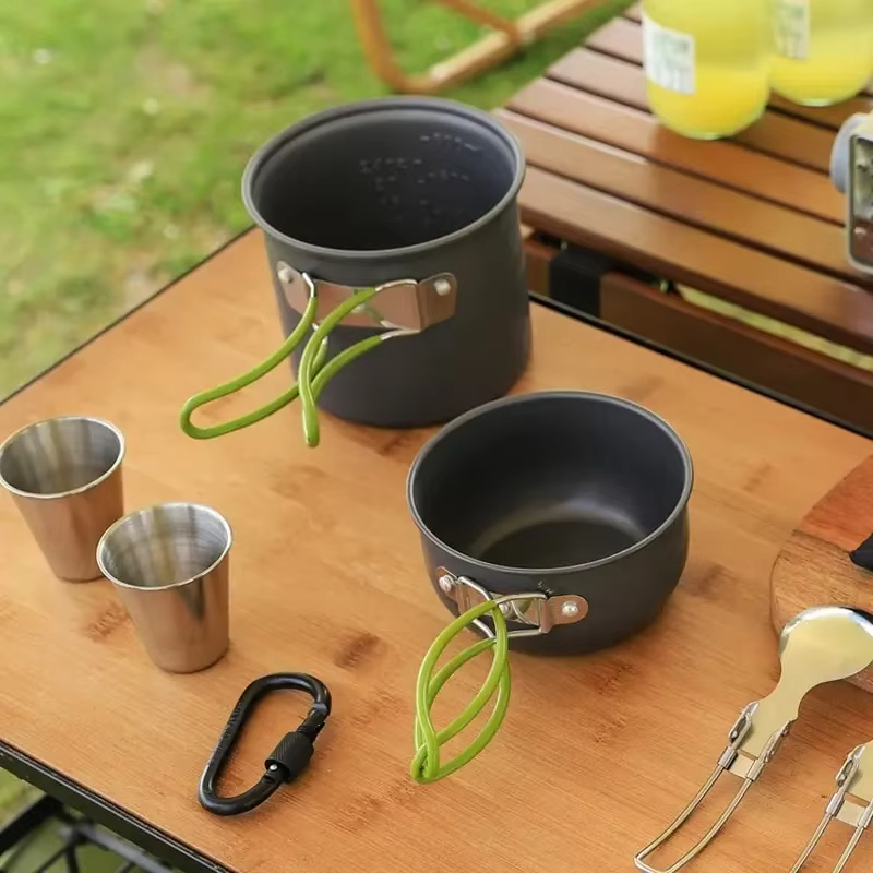 Kit de Utensílios de Cozinha p - Outdoor Camping Kitchen Set avaliação e preço