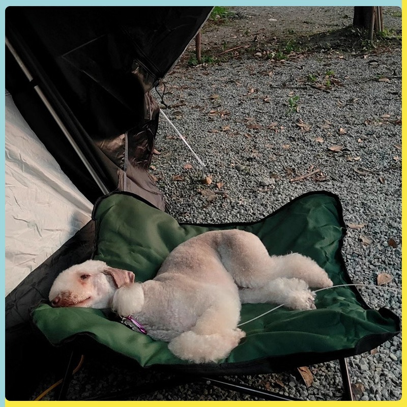 Cama Portátil Dobrável para An - Outdoor Camping Dog Bed avaliação e preço