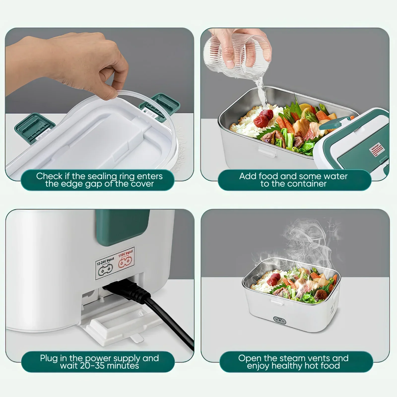 Lancheira elétrica aquecedor d - Outdoor Camping Heater avaliação e preço