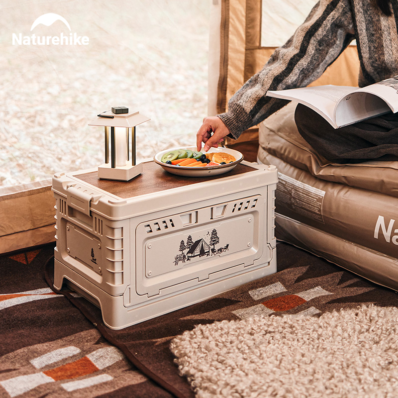 Naturehike-Folding Storage Box - Outdoor Camping Folding Storage Box avaliação e preço