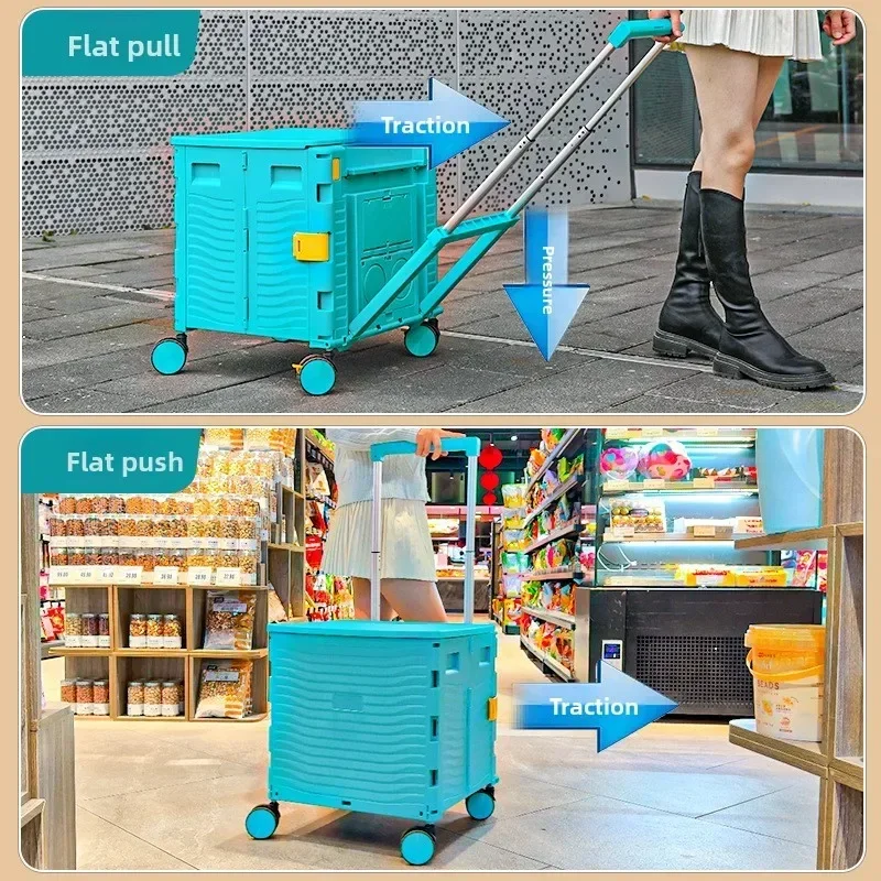Carrinho de Compras Dobrável M - Outdoor Camping Folding Storage Box avaliação e preço