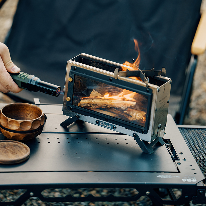 Fogão a Lenha Portátil Goout S - Outdoor Camping Heater avaliação e preço