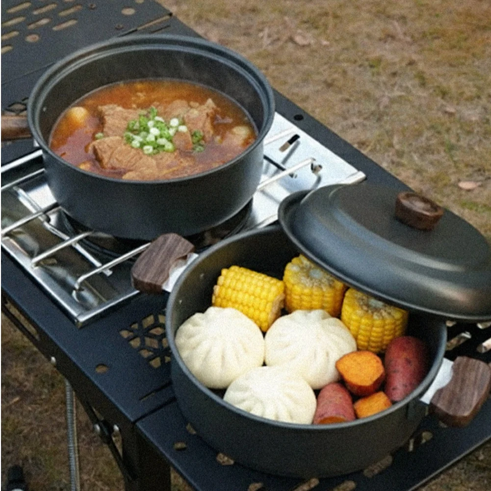 Conjunto de panela de cozinha  - Outdoor Camping Kitchen Set avaliação e preço