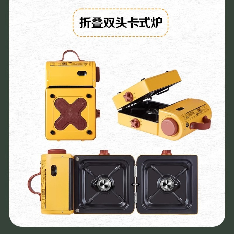 Fogão de acampamento portátil  - Outdoor Camping Burner avaliação e preço