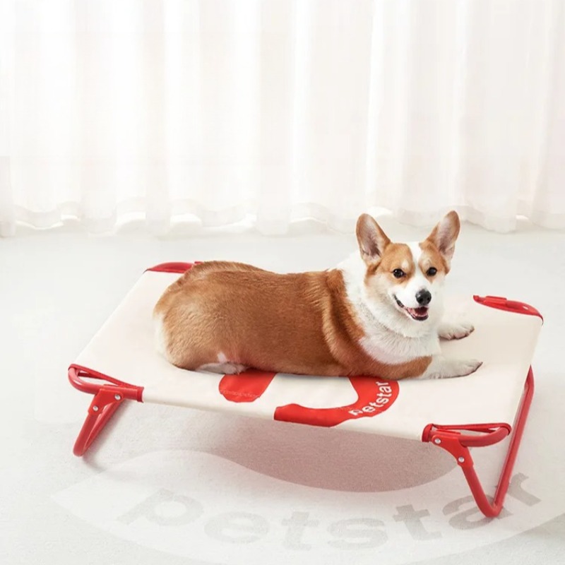 Cama dobrável para cães médios - Outdoor Camping Dog Bed avaliação e preço
