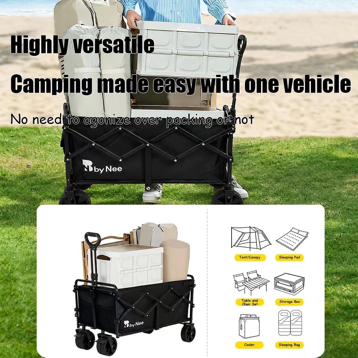 Carrinho Dobrável Reforçado pa - Outdoor Camping Shop avaliação e preço