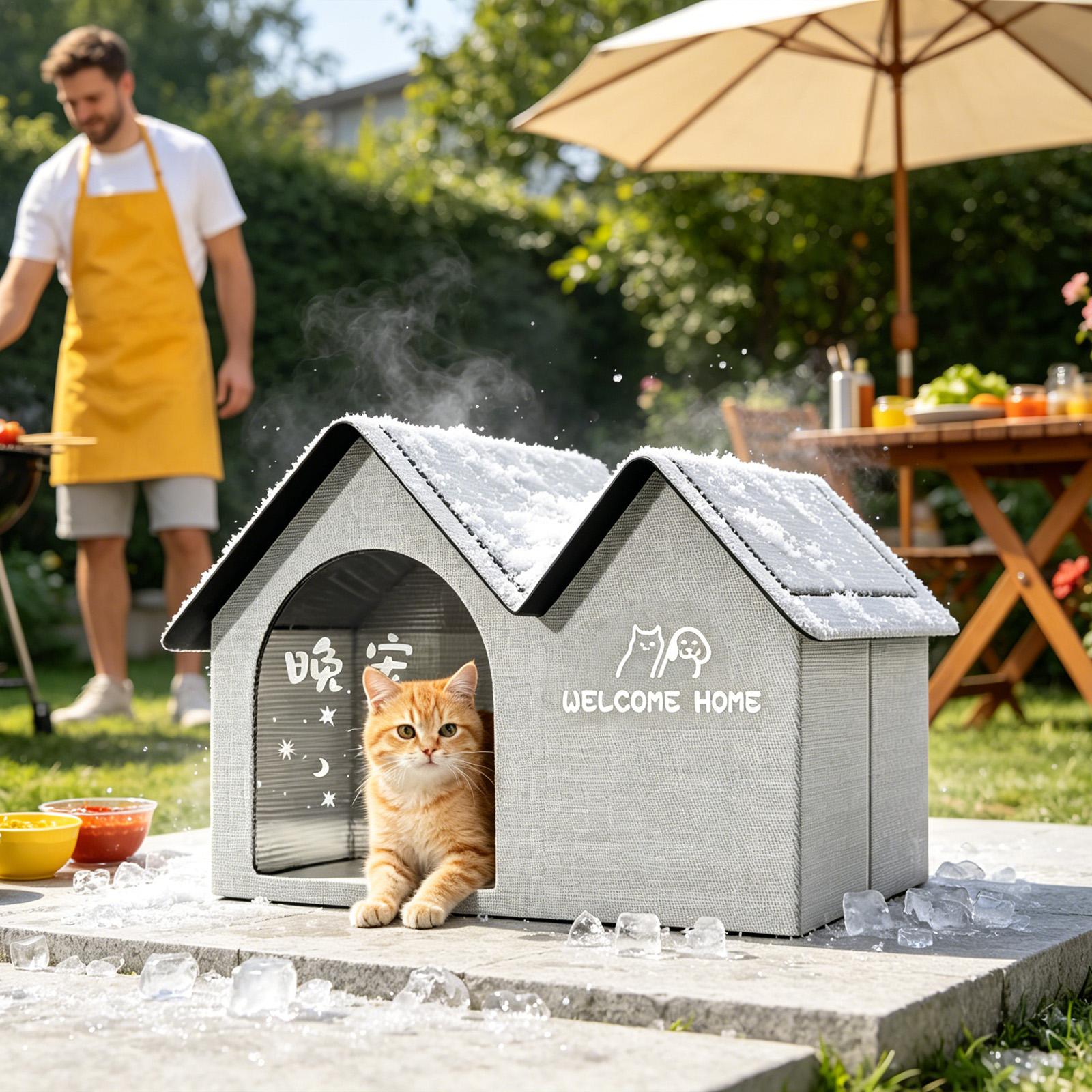Casa Isolada para Gatos, Imper - Outdoor Camping Dog Bed avaliação e preço