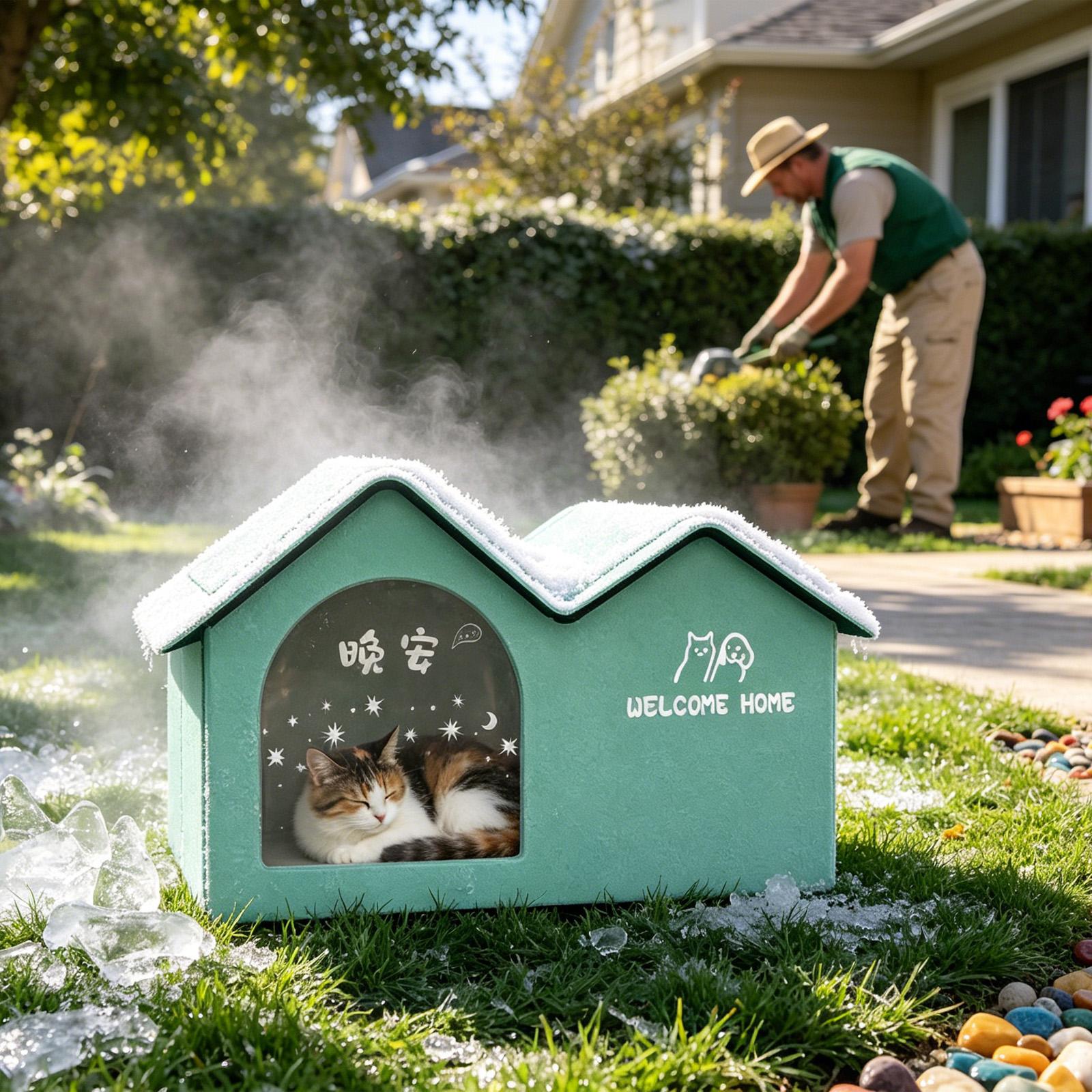 Casa Isolada para Gatos, Imper - Outdoor Camping Dog Bed avaliação e preço