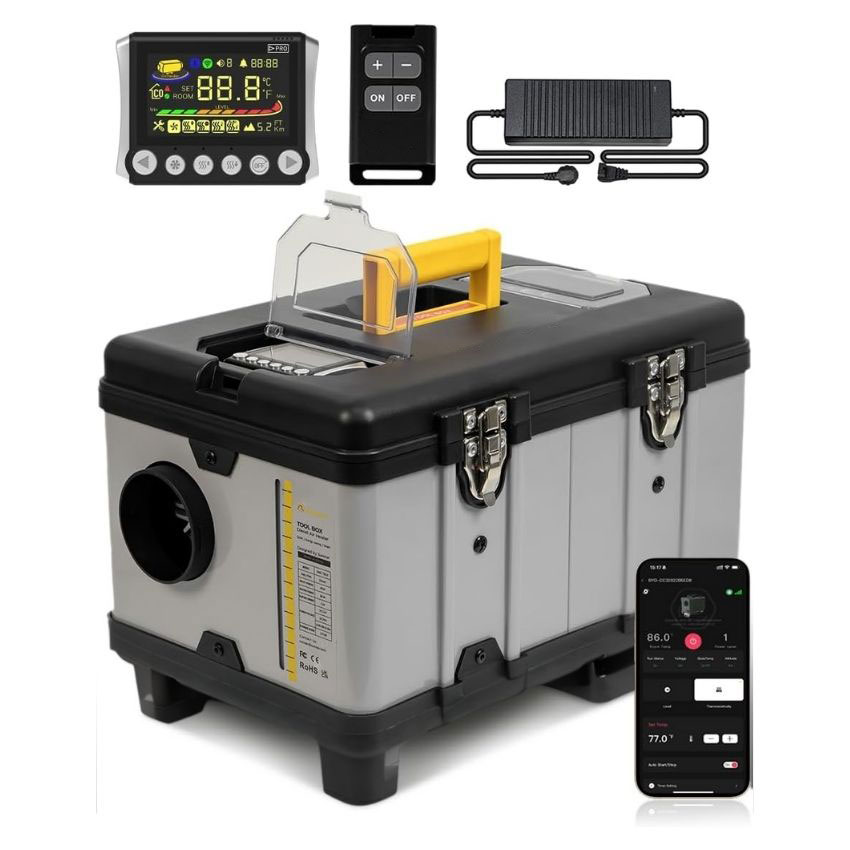 Aquecedor a Diesel Autônomo pa - Outdoor Camping Heater avaliação e preço