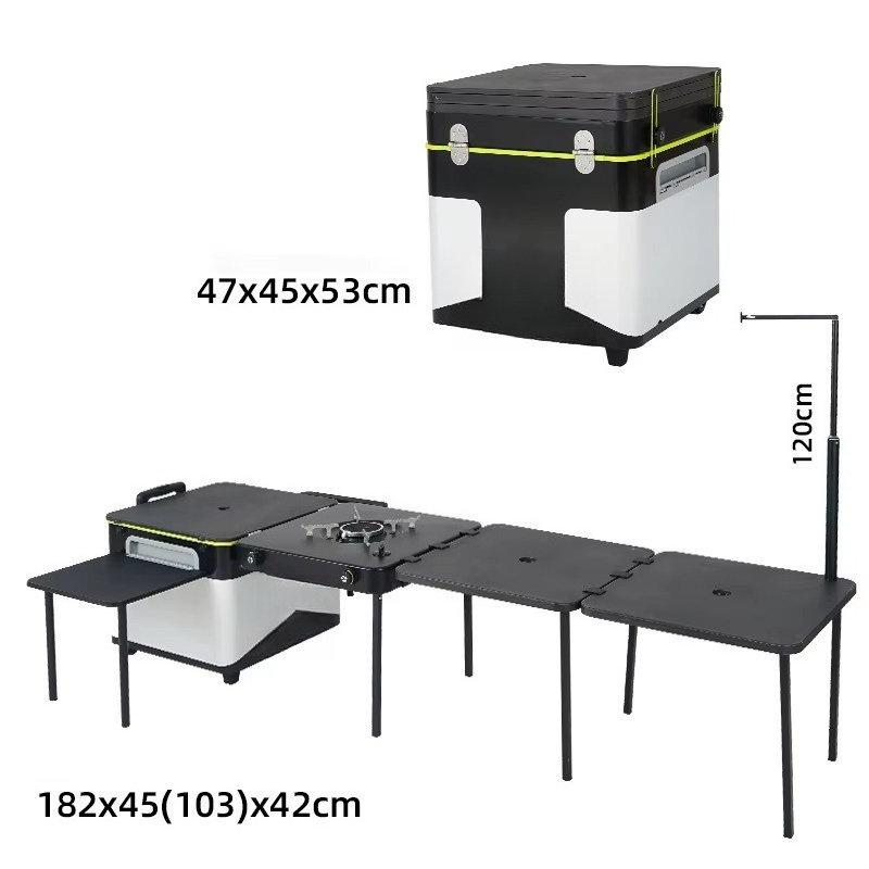 Caixa de Cozinha Portátil para - Outdoor Camping Kitchen Set avaliação e preço