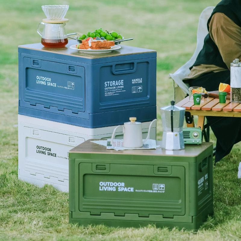 Caixa de armazenamento dobráve - Outdoor Camping Folding Storage Box avaliação e preço