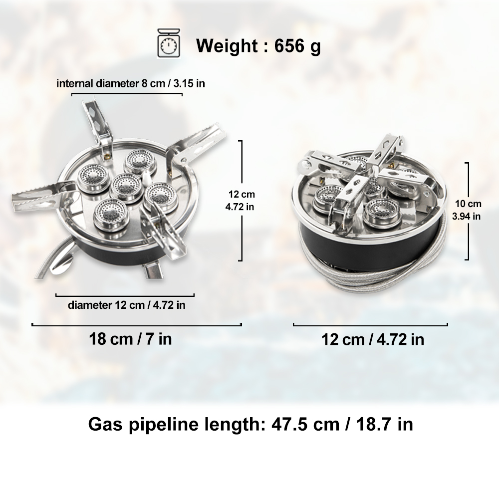 Widesea Camping 8800w Fogão A  - Outdoor Camping Cooking Equipment avaliação e preço
