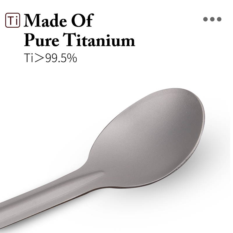 Tito-Titanium Alloy Louça, Col - Camp Utensil Set avaliação e preço