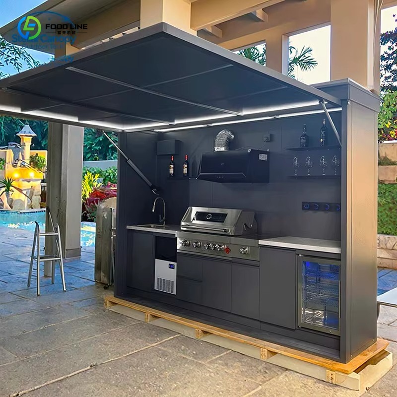 Conjunto de cozinha externa pe - Outdoor Camping Kitchen Set avaliação e preço