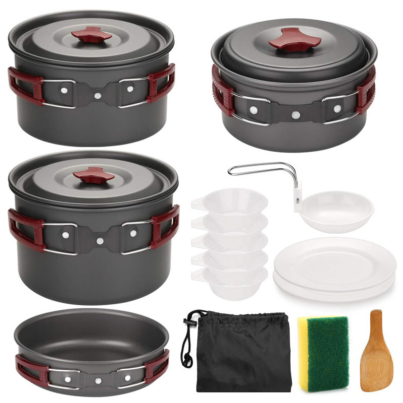 Ao ar livre 5-6 pessoas de gra - Outdoor Camping Kitchen Set avaliação e preço