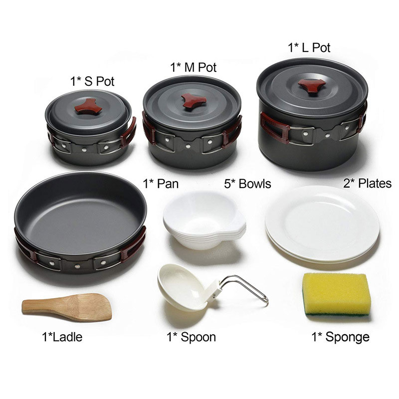 Ao ar livre 5-6 pessoas de gra - Outdoor Camping Kitchen Set avaliação e preço