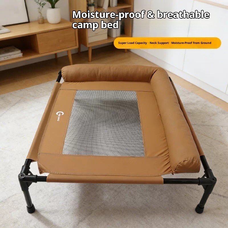 Cama elevada para cães com tel - Outdoor Camping Dog Bed avaliação e preço