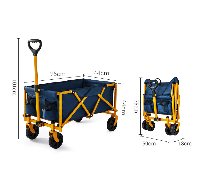 Carrinho Dobrável Portátil, Ca - Outdoor Camping Shop avaliação e preço
