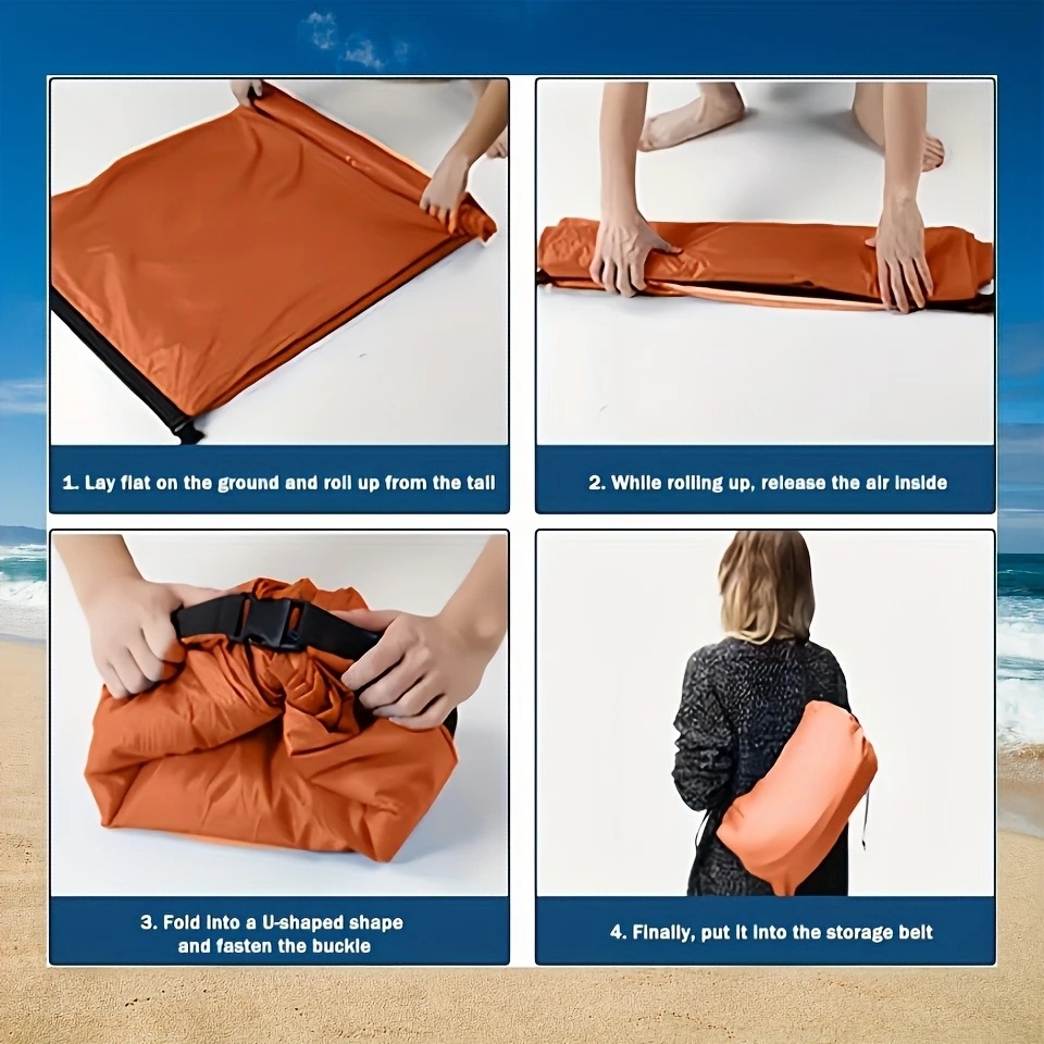 Espreguiçadeira inflável portá - Outdoor Camping Couch avaliação e preço