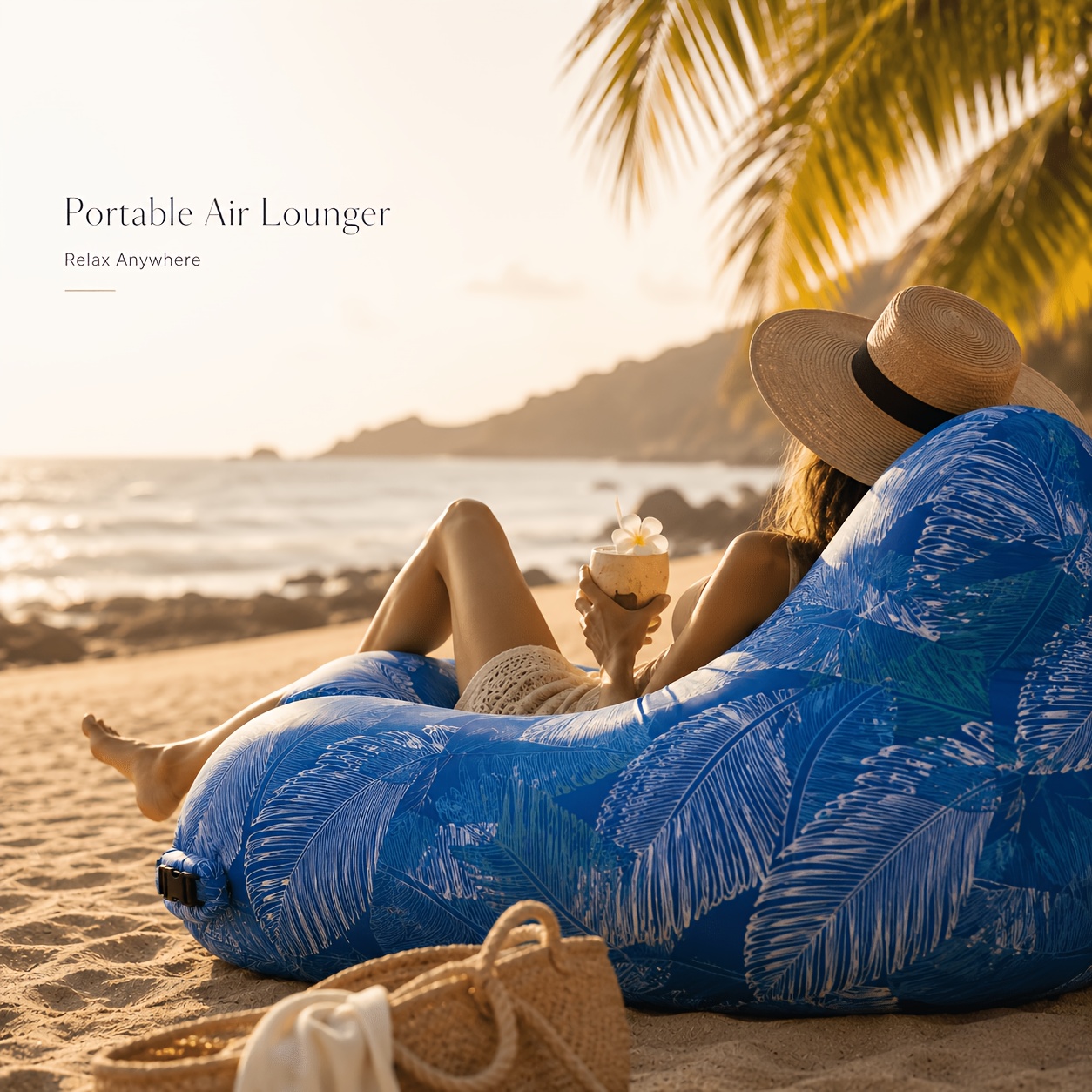 Sofá Inflável Portátil, Cama d - Outdoor Camping Couch avaliação e preço