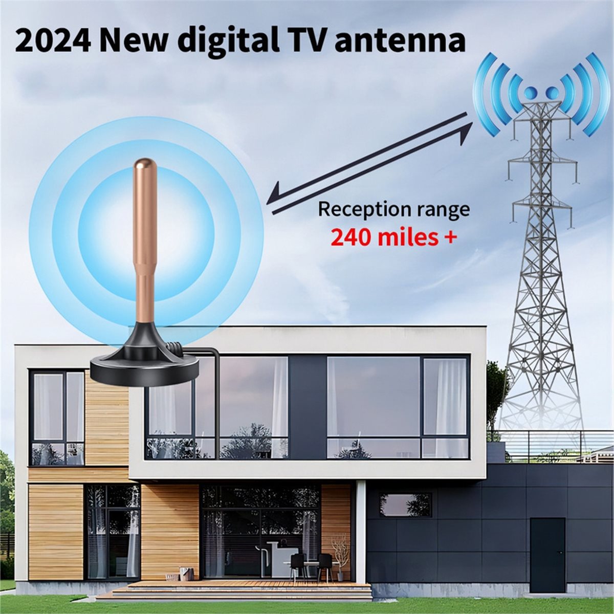 Mega Promoção 618: Antena Digi - Outdoor Camping Tv avaliação e preço