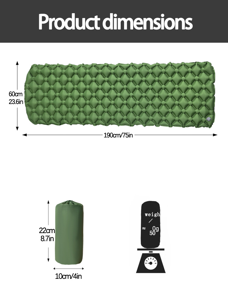 Colchão Inflável para Camping  - Outdoor Camping Blanket avaliação e preço