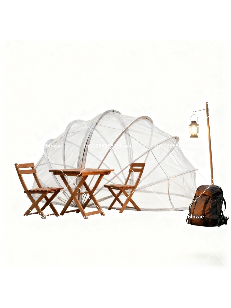 Tenda Transparente Durável par - Outdoor Camping In Winter avaliação e preço